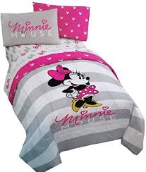 disney minnie mouse 4pc pink gray