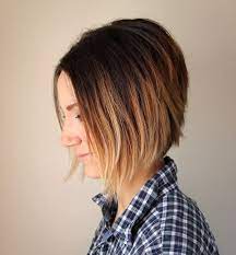 All you need are two strong hues in the same family and combine them in an ombre fashion. Short Hair Ombre Tutorial How To Do Ombre At Home One Little Momma