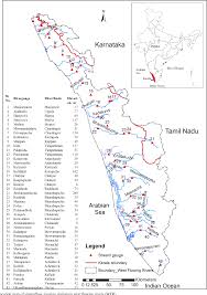 The state is wedged between the lakshadweep sea and the western ghats. Statistical Classification Of Streamflow Based On Flow Variability In West Flowing Rivers Of Kerala India Semantic Scholar