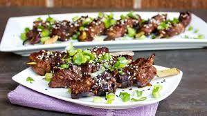 This is beef tenderloin marinade by smartmenucard on vimeo, the home for high quality videos and the people who love them. Asian Sesame Beef Skewers Marinade And Grill Recipe