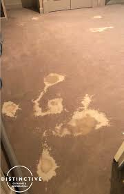 bleach color loss stain and carpet spot