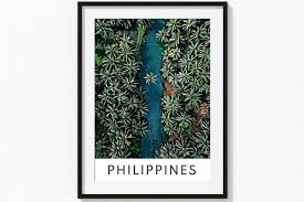 Philippines Print Philippines Wall Art