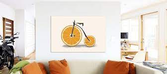 Orange Wall Art Canvas Prints