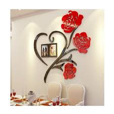 Family Love Rose Wall Decals 3d Diy
