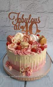 47 female birthday cakes ranked in order of popularity and relevancy. 40th Drip Cake Dripcaketutorial 40th Birthday Cakes 40th Birthday Cake For Women 40th Cake