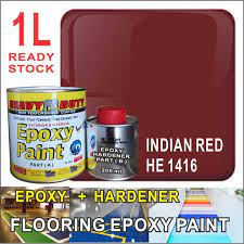 he 1416 indian red 1l epoxy paint