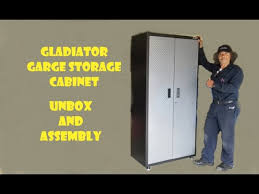 Gladiator Storage Cabinet Unbox And