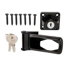 black key locking hasp 20404