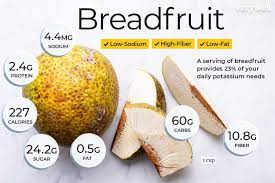 breadfruit nutrition facts and health