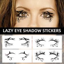 halloween eyeliner sticker eye makeup