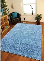 cut pile wool viscose living room rugs