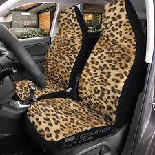Leopard Skin Car Seat Covers Custom