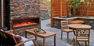 Outdoor Electric Fireplaces We Love Fire