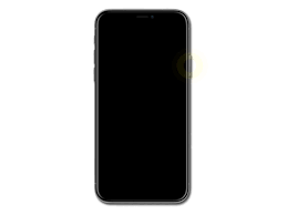 fix iphone xr that is stuck on blank