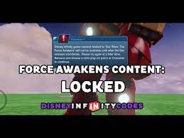 The force awakens™ content on your console. Disney Infinity 3 0 Force Awakens Content Locked Youtube