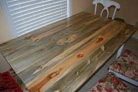 I build and share smart, stylish diy projects. Antique Rustic Pine Table Top