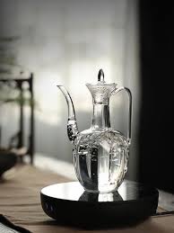 Clear Glass Tea Pot Kettle Stove