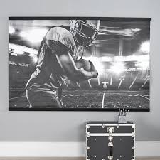 Black And White Football Wall Mural
