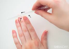 how to file your nails the right way