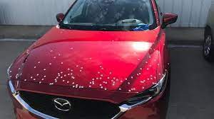 Mazda Soul Red Crystal Chipping Paint