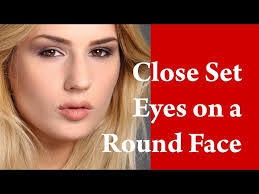 round shaped face makeup tutorial for