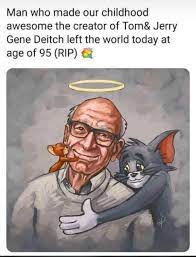 Tributes paid to Tom and Jerry director and animator Gene Deitch who has  died aged 95 / Twitter