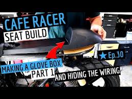 cafe racer seat build and starting the