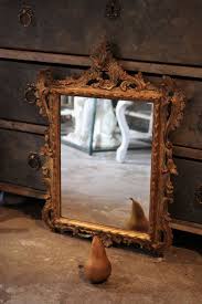 antique french 1800 century wall mirror