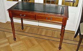 Writing desk with drawers plan ideas. Hand Made English Pedestal Desks English Decorations