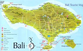 map of bali indonesia bali city maps