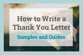 thank you letters 101 a step by step guide