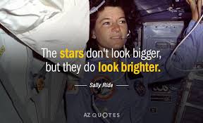 • quotes about space the view of earth is absolutely spectacular, and the feeling of looking back and seeing your planet as a planet is just an amazing feeling. Top 25 Quotes By Sally Ride Of 97 A Z Quotes