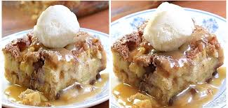 apple pie bread pudding cakescote
