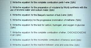bromine water and sodium metal