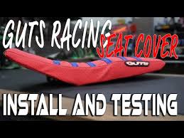 Guts Racing Seat Cover Install And