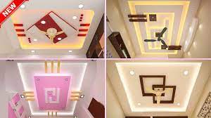 bedroom and living hall ceiling designs
