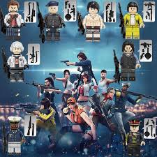Here the user, along with other real gamers, will land on a desert island from the sky on parachutes and try to stay alive. Lego Minifigures Free Fire Antonio Miguel Kla Kelly Maxim Andrew Ford Paloma Shoot Out Game Of Survival Building Blocks Gift Toys Shopee Malaysia