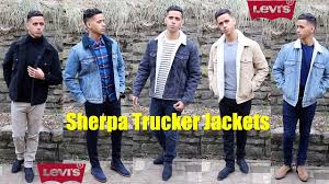 Levis Sherpa Trucker Jackets Sizing Review Levis Leather Trucker Jacket How To Style