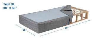 box spring sizes every size and types