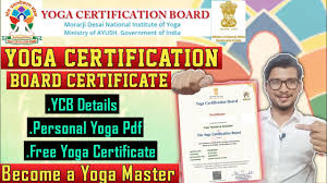 yoga certification board free yoga