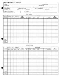 Employee Payroll Ledger Template Google Search Paseoner