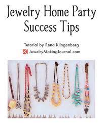 jewelry home party success tips