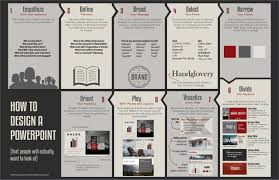 how to design a powerpoint a visual