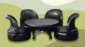 De Dzines Low Seating Pool Chair Set