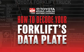 How To Use Your Forklifts Data Plate To Determine Load Capacity