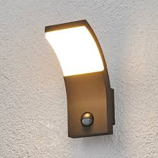 Led Outdoor Wall Light Timm With Motion