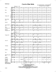 Carol Of The Bells Leontovich Sheet Music - Carol of the Bells by Mykola Leontovich & Peter W | J.W. Pepper Sheet Music