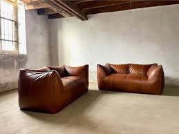 Le Bambole Sofa In Cognac Leather By