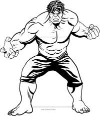 Disegni Di Hulk Da Colorare E Stampare Immagini Supereroi Da