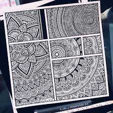 Nov 14, 2020 · a zentangle drawing is an abstract drawing created using repetitive patterns according to the trademarked zentangle method.true zentangle drawings are always created on 3.5 inch (8.9 cm) square tiles, and they are always done in black ink on white paper with grey pencil shading. Learn How To Relax And Create With This Easy Zentangle Method